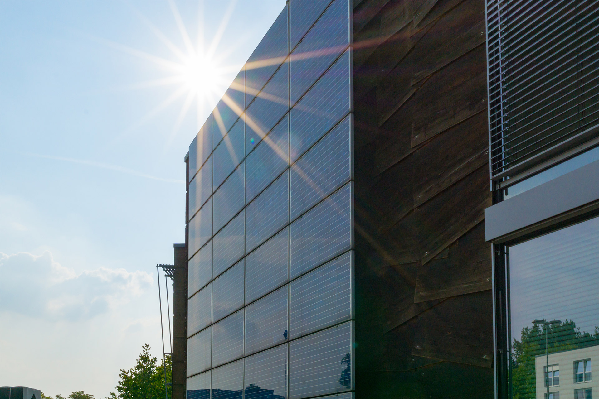 Façades esthétiques en photovoltaïque